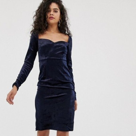 vero moda velvet dress